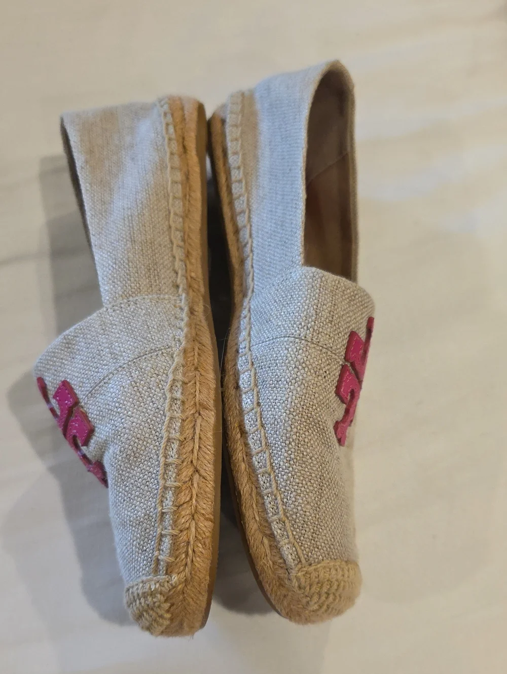 Tory Burch Weston Espadrilles, Size 8